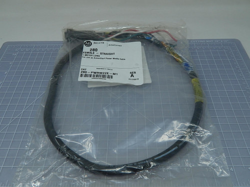 Allen-Bradley 280-PWRM22E-M1  ArmorConnect Three Phase Power Cordsets and Patchcords - Drop Cables For Sale