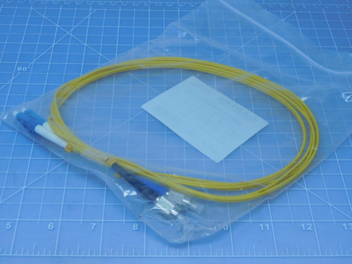 Lot of 6 Cables For Less 118-202  Singlemode Duplex FC/LC 2 Meter Fiber Cable For Sale