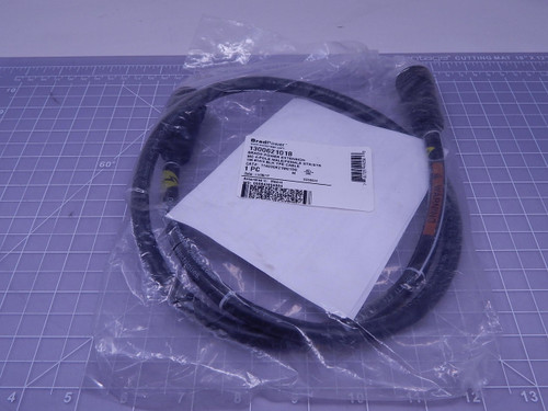 Woodhead 114030K21M010G 1300621018   Brad Power Extension MC 4 P M/F STR/STR #14/4 BLK TPE Cable 1 M For Sale