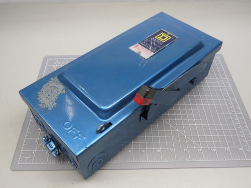 Square D H361  Safety Switch w Fuses For Sale