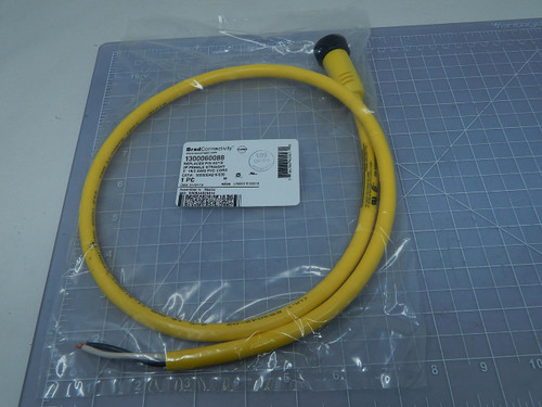 Woodhead 40710 102000A01F030 2P Female Straight 3' 16/2 AWG PVC Cord For Sale