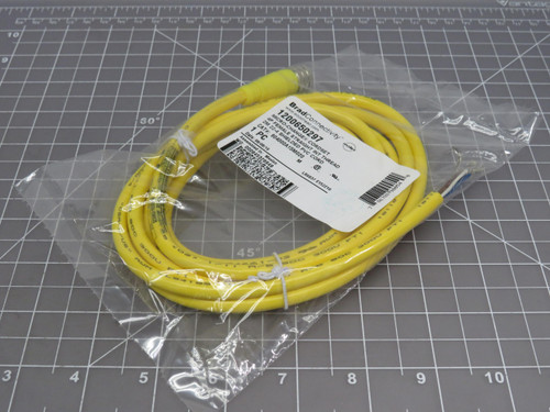 Woodhead 1200650297 80400A15M020 Actuator Cable MIC 4P FP 2M 22AWG Shield PVC For Sale