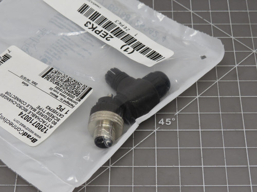 Lot of 10 Woodhead 1200710074 2EPK3 Attachable Micro-Change 90 Degree Male Connector Screw Type For Sale