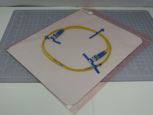 Lot of 15 Commscope QFPC-MKKSMPB-004F 300001733015 Yellow Cable Assembly Type = LC/UPC to LC/UPC For Sale