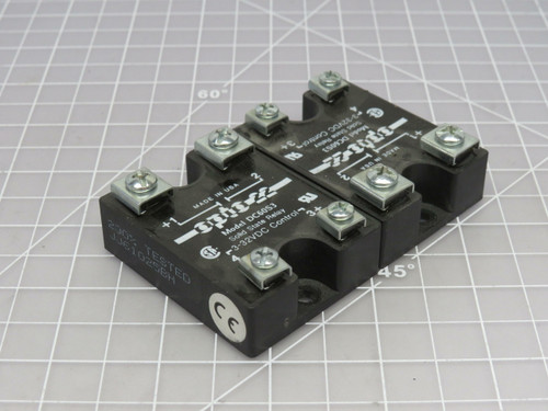 Lot of 2 OPTO22 DC60S3  Solid State Relay 3-32VDC Input For Sale