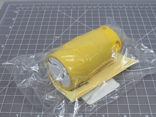 Lot of 10 Woodhead 1301420018 2708G Connector with Locking Blade 3 Position/3 Wire Non-NEMA 125V/250V Grounding Tab Cord Grip For Sale