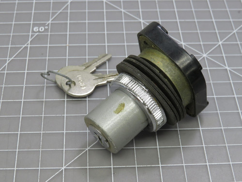 Westinghouse 2602D88G04 684F6016 Selector Switch Cylinder Lock Type 2 Position Cam 1R Positive 2 Position Key Out in Both Position For Sale