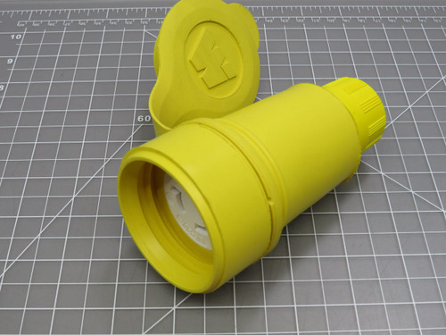 Woodhead L16-20R  Yellow Watertite Connector For Sale