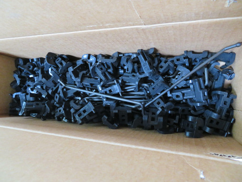 Lot of 100  R24-5-AKBO  5 In Barclip W/BLK BK & BLK Oxide Hook For Sale