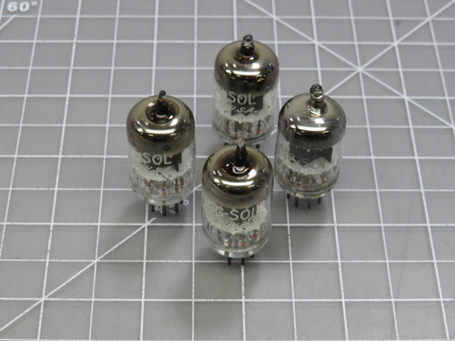Lot of 4  5960-00-237-6917 5725 BS04 C9270  Electron Tubes For Sale