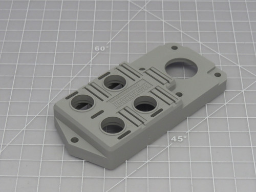 Lot of 290 Brad Harrison 1302030345 70-1962-06 Micro MPIS 4-J Base Grey CLNX For Sale