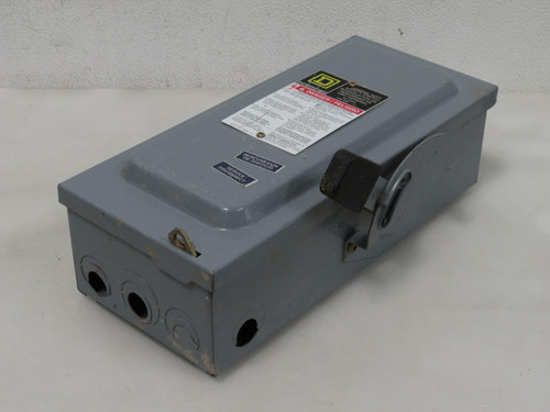 Square D D322N  Type 1 Ser F1 General Duty Safety Switch 60A  For Sale