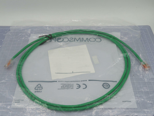 Commscope CPC3312-0MM002 GS8E-GR-2M GigaSPEED XL® GS8E Stranded Cordage Modular Patch Cord  For Sale
