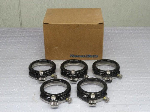 LOT OF 5 THOMAS & BETTS BGA200-14-20 2 IN GROUNDING BUSHING INSULATED 150 DEGREE C T192906