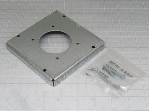 Lot of 9 Eaton TP734  4-11/16 in. Square Cover  For Sale