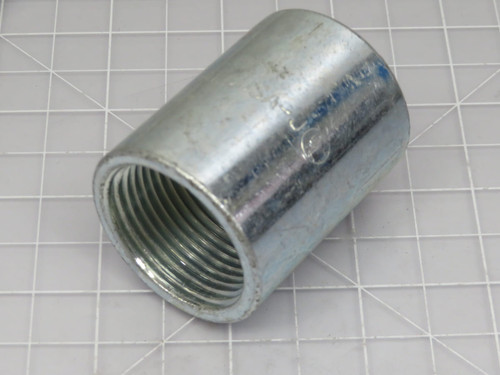 Lot of 47   ECUSA-J  Threaded Steel Conduit Coupling 1/2"  For Sale