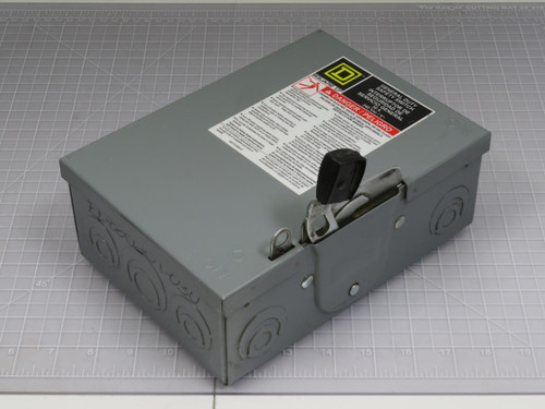 Square D  DU321  General Duty Safety Switch 30 Amp 240 VAC  For Sale