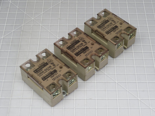 Lot of 3 Omron  G3NA-D210B  Solid State Relay  For Sale