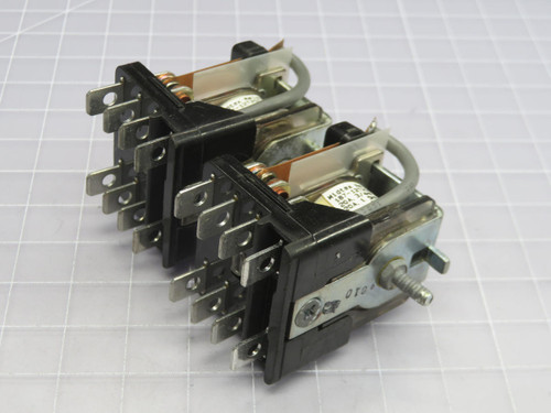 Lot of 2 Midtex   187-12T200   Plug-in Relay   For Sale