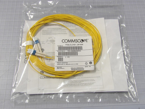 Commscope FEWLCLC42-JXF036 Fiber Patch Cord 1.6 mm Duplex Riser  For Sale