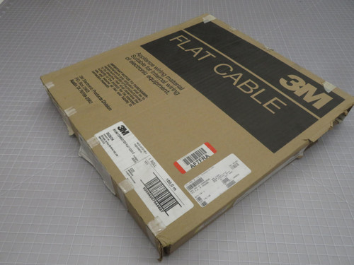 Lot of 300 FT 3M  3625/34  Round Conductor Flat Cable  For Sale