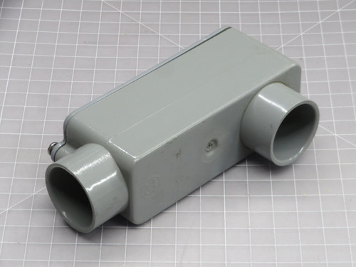 Lot of 2 Carlon   341  PVC Conduit Type LB Body  For Sale