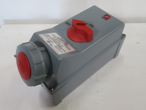 Mennekes  ME 460M17  Lockout-Let, Pin & Sleeve Switched Interlocked  For Sale