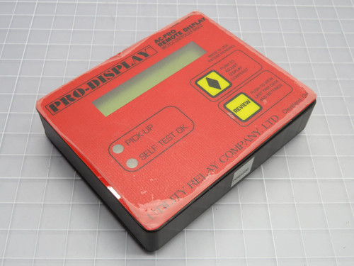 UTILITY RELAY AC-PRO T-349-4 MICRO-CONTROLLER BASED REMOTE DISPLAY T219378