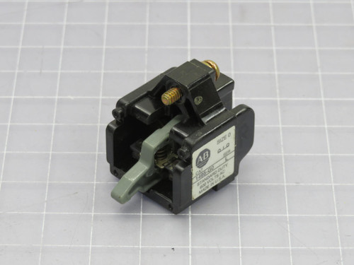 ALLEN BRADLEY  1495-GO  AUXILIARY CONTACT BLOCK  For Sale