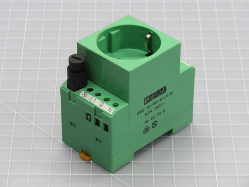 Lot of 3  PHOENIX CONTACT  EMG 45-SD-D/LA/SI  SOCKET  For Sale