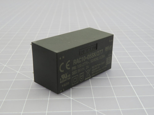 1800  RECOM  RAC10-05SK/277  POWER SUPPLY  For Sale