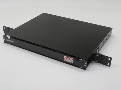 COMMSCOPE  760240294 EHD-1U-NG4VAM EHD 1U sliding tray fiber panel with front access only.  For Sale