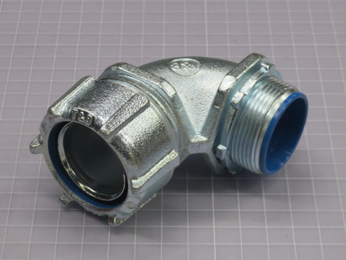 Lot of 2 Thomas & Betts  5356  Liquidtight Flexible Metal Conduit Connector Fitting  For Sale