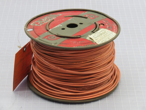 Lot of 400 FT   75250  MTW or TFFN Red Amored Electric Wire 600 V  For Sale