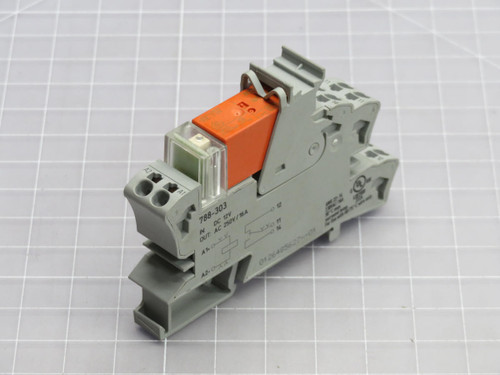 Lot of 2 WAGO  788-303  RELAY MODULE  For Sale