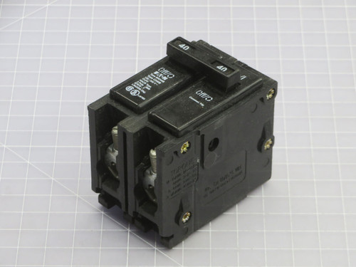 Lot of 5 Eaton  BR240B  MINIATURE CIRCUIT BREAKER  For Sale