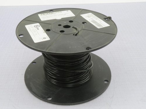 Lot of 100 SCHNEIDER  UL1028 12 GA BK E-52073-7000 PROCESSED WIRE  For Sale