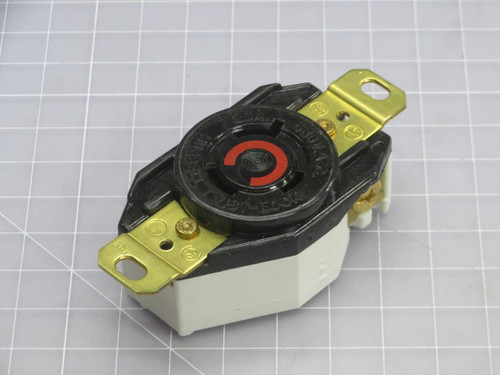 HUBBELL  HBL2340  TWSIT LOCK RECEPTACLE  For Sale
