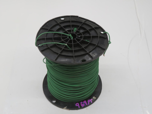 Lot of 900   MAC5-4988  GREEN STRANDED CU THHN WIRE  For Sale
