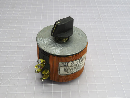 TAI YUAN  TY-2.5-110.PAT.43090  VARIBLE TRANSFORMER  For Sale