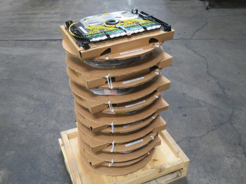 COMMSCOPE  RCP-4ZBPUZ06925B  RTermination Panel, 288-Position 4RU, singlemode, LC/APC to LC/APC   For Sale