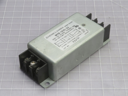 NEMIC-LAMBDA  MYB-1210-33  NOISE FILTER  For Sale