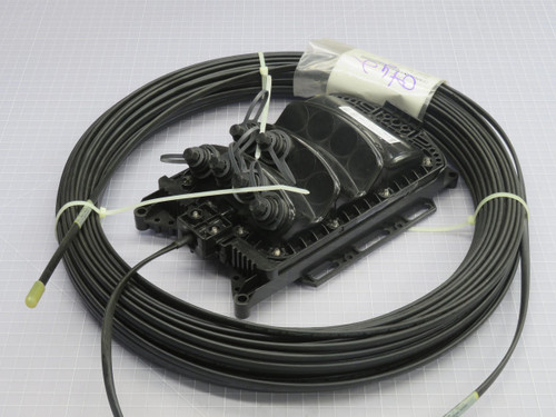 COMMSCOPE  MST-06RH00-A0200U  MST, Fiber Optic Multiport Service Terminal, 6-port, square 4x3 port, dielectric flat loose tube cable, 200 ft  For Sale