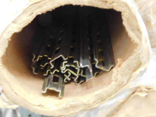 LOT OF 15 AEROTECH FRAME MOUNTING DIN RAIL SIZE 15MM T128332