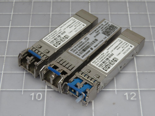 LOT OF 3 ERICSSON RDH 102 47/2 R2A RTXM192-406-C25 ERICSSON COMPATIBLE RDH 102 47/2 SFP MODULE T199495