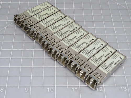 LOT OF 10 ERICSSON RDH 102 47/2 L13F16944 1.25GBPS SINGLE-MODE FIBER 8KM 1310NM SFP OPTICAL TRANSCEIVER MODULE T199500