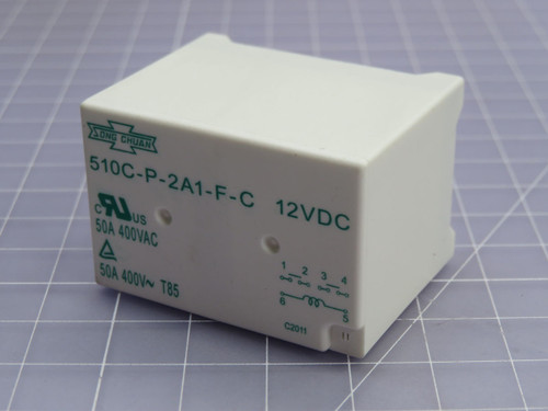 SONG CHUAN 510C-P-2A1-F-C 12VDC INDUSTRIAL RELAY CC138