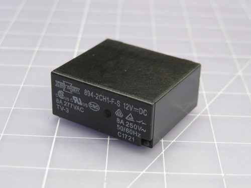 SONG CHUAN 894-2CH1-F-S 12VDC GENERAL PURPOSE RELAY CC189