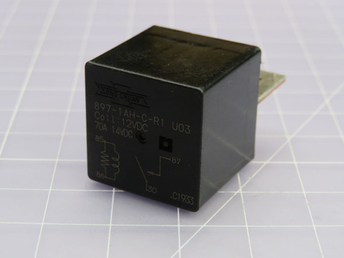 SONG CHUAN 897-1AH-C-R1 U03 12VDC AUTOMOTIVE RELAYS 70A CC158