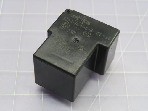 SONG CHUAN 832A-1A-F-C-B 12VDC GENERAL PURPOSE RELAY 30A CC312